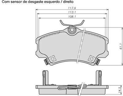 Pastilhas de Freio