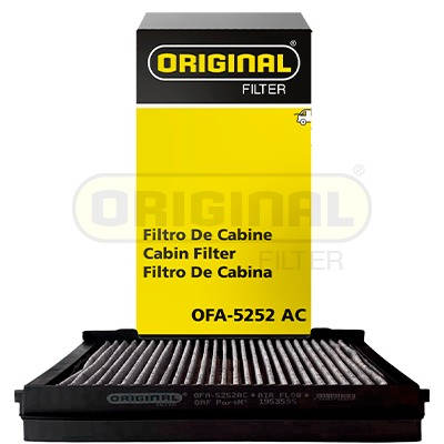 Elemento Filtrante do Ar - Cabine c/ Carvão