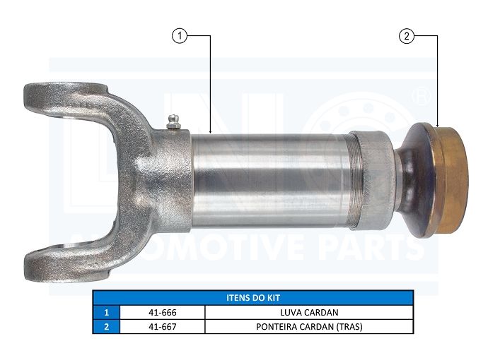 KIT PONTEIRA E LUVA - 41-1026