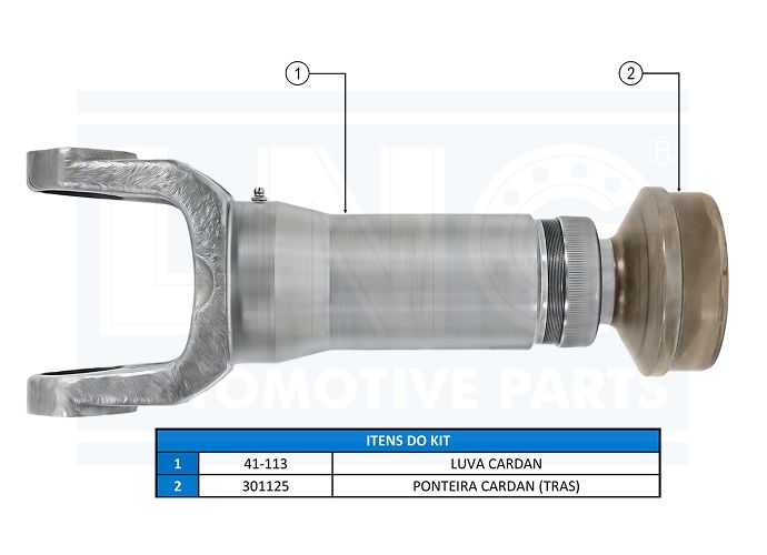 KIT PONTEIRA E LUVA - 41-1121