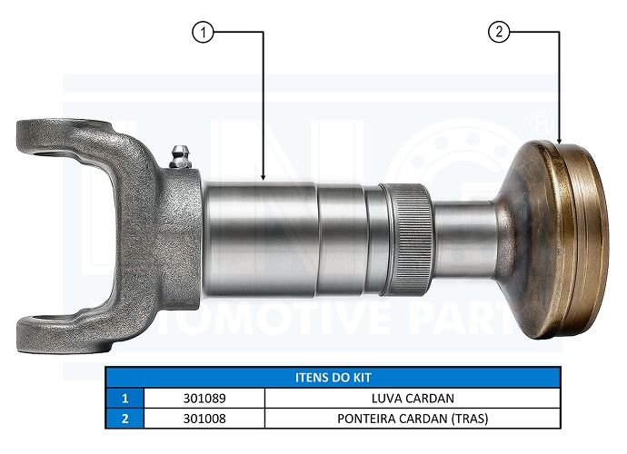 KIT PONTEIRA E LUVA - 801607