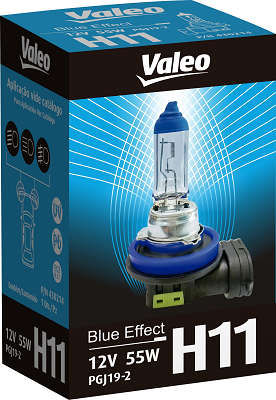 LÂMPADA 12V - H11 - BLUE EFFECT