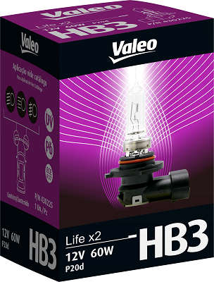 LÂMPADA 12V - HB3 - LIFE X 2