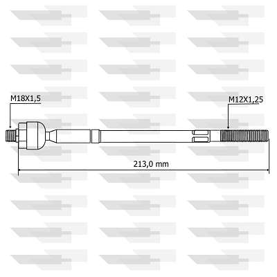 AXIAL DE DIREÇÃO LD