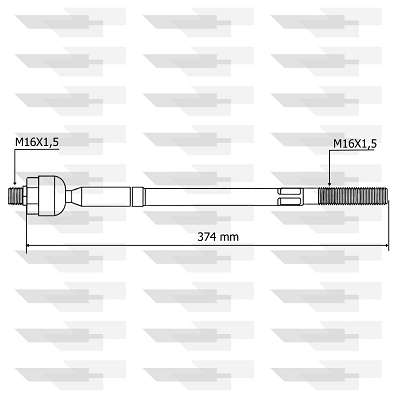 AXIAL DE DIREÇÃO LE