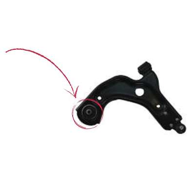 BUCHA TRASEIRA DA BANDEJA DE SUSPENSÃO DIANTEIRA