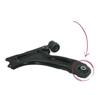 BUCHA TRASEIRA DA BANDEJA DE SUSPENSÃO DIANTEIRA