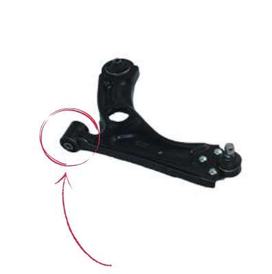 BUCHA DIANTEIRO DA BANDEJA DA SUSPENSÃO DIANTEIRA