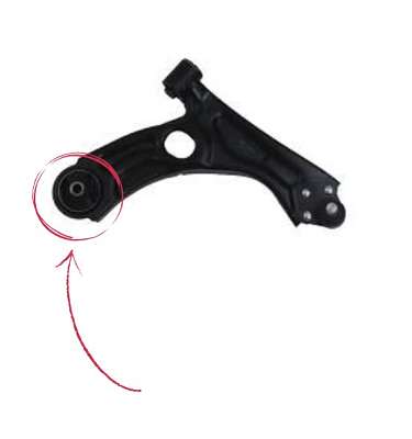 BUCHA TRASEIRA DA BANDEJA DE SUSPENSÃO DIANTEIRA