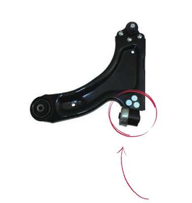 BUCHA TRASEIRA DA BANDEJA DE SUSPENSÃO DIANTEIRA