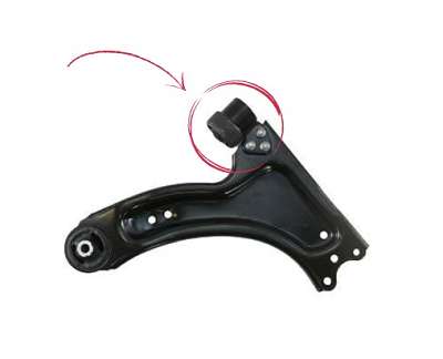 BUCHA MENOR DA BANDEJA INFERIOR DA SUSPENSÃO DIANTEIRA