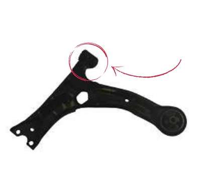 BUCHA DIANTEIRO DA BANDEJA DA SUSPENSÃO DIANTEIRA