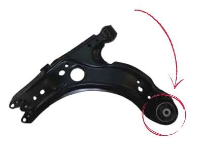 BUCHA TRASEIRA DA BANDEJA DE SUSPENSÃO DIANTEIRA