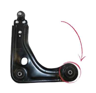 BUCHA TRASEIRA DA BANDEJA DE SUSPENSÃO DIANTEIRA