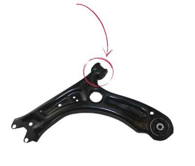 BUCHA DIANTEIRO DA BANDEJA DA SUSPENSÃO DIANTEIRA