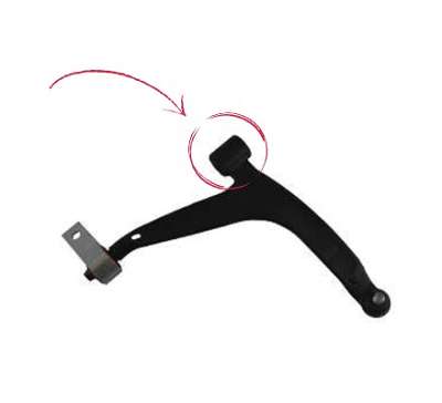 BUCHA MENOR DA BANDEJA INFERIOR DA SUSPENSÃO DIANTEIRA