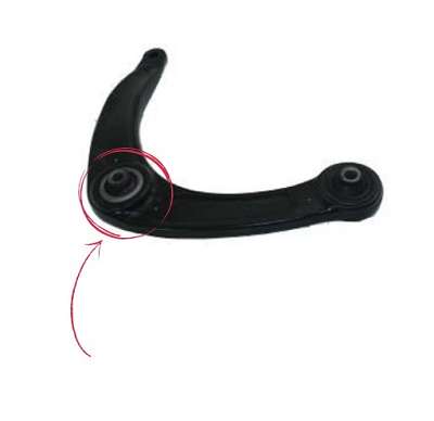 BUCHA MAIOR DA BANDEJA INFERIOR DA SUSPENSÃO DIANTEIRA