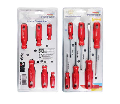KIT FERRAMENTA - JOGO DE CHAVES 6PCS