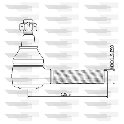 TERMINAL DE DIREÇÃO ROSCA ESQ.