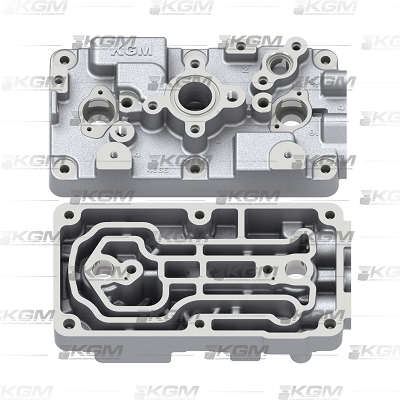 CABEÇOTE P/ COMP. 2 CIL. ( SCANIA SÉRIE 5 ) USINADO